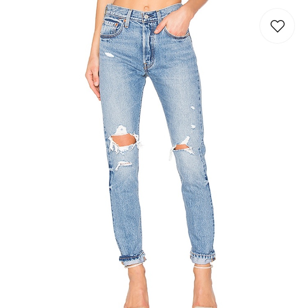 Levi’s 501 Skinny Old Hangouts Revolve Jeans 29